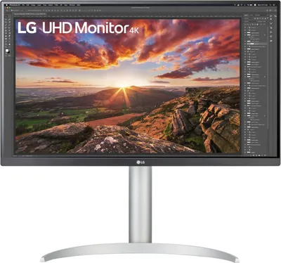 Produktbild von LG 27UP850-W Computerbildschirm 68,6 cm (27 Zoll) 3840 x 2160 Pixel 4K Ultra HD LED Silber