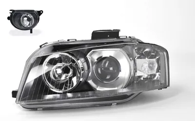 Obrázok produktu pre Johns, Xenónové svetlomety vhodné pre Audi A3 8P 05/2003-07/08 D2S H7 Li. + hmlové svetlá 8P0941029M 8P0941029D 8P0941699A