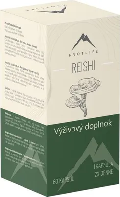 Zdjęcie produktu dla Reishi Hrotlife 60 cps