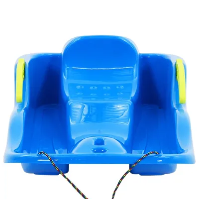 Produktbild von "WINTER SALE" Schlitten mit Bremsen Blau 87x40x18 cm Polypropylen - Klappschlitten NEU8699233