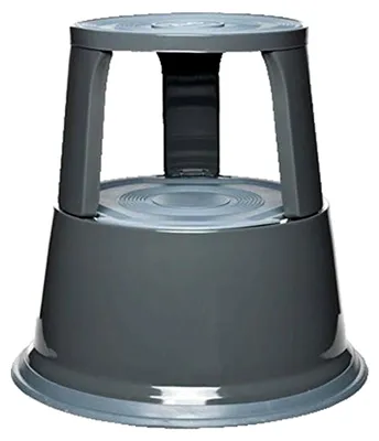 Produktbild von Rollhocker aus grauem Metall von Alco