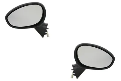 Image de Johns, Rétroviseur extérieur pour Fiat 500 (312) 10/07- set gauche et droit, noir