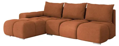 Produktbild von MIRJAN24 Ecksofa Bestii, mit Schlaffunktion und Bettkasten, L-Form Sofa (Velo 627, Ecksofa: Links)