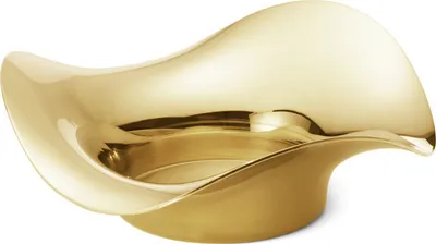 Produktbild von Georg Jensen - Cobra Stumpenkerzenhalter, gold