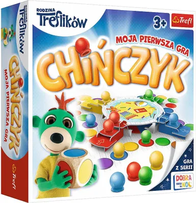 Zdjęcie produktu dla Gra Chińczyk Moja Pierwsza Gra Trefliki Trefl 02056