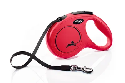 Produktbild von flexi New Classic M Gurt 5 m rot