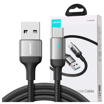 Image de Kabel Joyroom Extraordinary Series A10 Usb-A / Usb-C 3A 1.2 M - Czarny