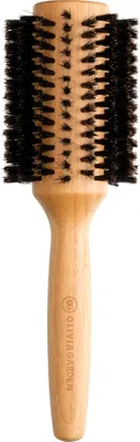 Zdjęcie produktu dla Olivia Garden Bamboo Touch Brush Ekologiczna okrągła szczotka do włosów Bamboo Touch Blowout ze 100% włosiem dzika 40 mm