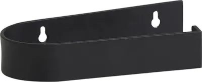 Obrázek produktu pro Minimalistický držák toaletního papíru Nordal Sotra z černé oceli