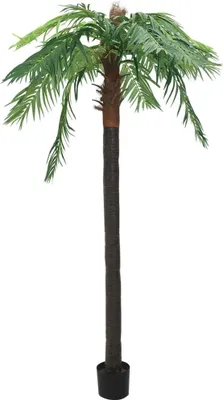 Obrázek produktu pro vidaXL Umělá palma Phoenix s květináčem 305 cm zelená