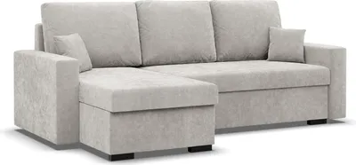Produktbild von Ecksofa ZUNO mit Schlaffunktion, Links, Hellgrau, Schlaffläche 200x140cm