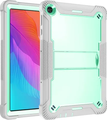 Produktbild von Schutzhülle für Huawei MatePad T10 / T10S 10.1 Zoll, 3 Schichten mit Ständer Strapazierfähig Hülle für Huawei MatePad T10S Minze