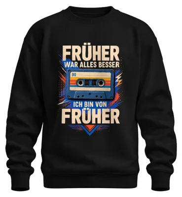 Imagen del producto de "Antes, todo era mejor". Camiseta o suéter con el mensaje "Sarcasmo", color , talla S
