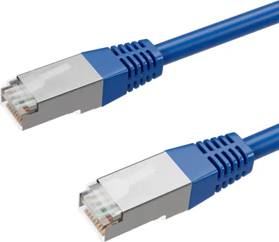 Produktbild von Patchkabel cat 6 S/FTP PIMF Halogenfrei blau 10m