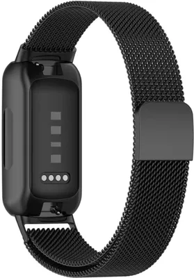 Obrázok produktu pre Go Go Gadget – Púzdro na inteligentné hodinky – vhodné pre FitBit Inspire 3 – magnetické zapínanie – čierna farba