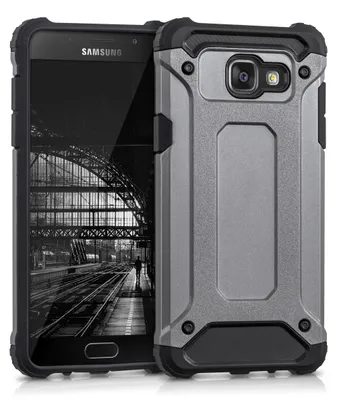 Produktbild von kwmobile 37870.73, Hauthülle, Samsung, Galaxy A5 (2016), Anthrazit, Schwarz