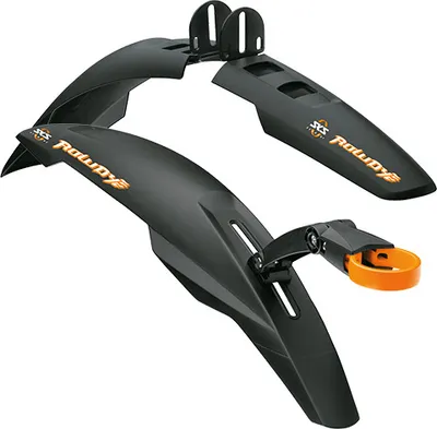 Produktbild von SKS Rowdy Schwarz 20" (406 mm)-24" (507 mm) Set Fahrrad-Schutzblech