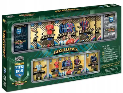 Immagine prodotto di Collezione Panini FIFA Adrenalyn XL 2026 - Scatola Excellence