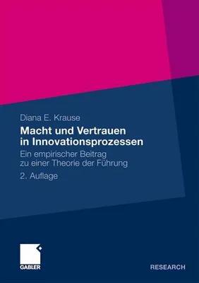 Zdjęcie produktu dla Macht und Vertrauen in Innovationsprozessen