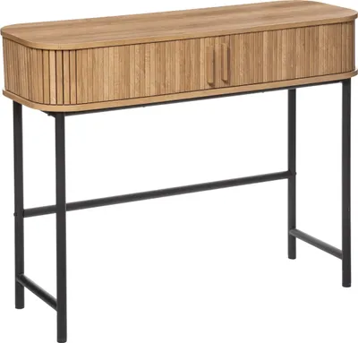 Produktbild von 2-türige konsole "colva" eichenholzeffekt l100cm  - Atmosphera créateur d'intérieur