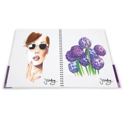 Imagen del producto de Cuaderno de dibujo COPIC, tamaño 24x30 cm, con 30 hojas