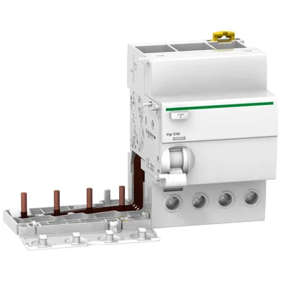 Immagine prodotto di Schneider Electric FI-Block Vigi iC60L, 4P, 40A, 30mA, Tipo A, SI A9V61440