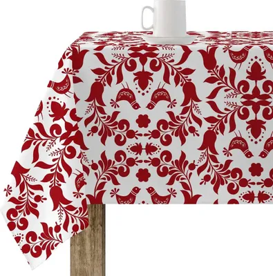 Obrázek produktu pro Pryskyřičný ubrus Belum Merry Christmas Barevný 150 x 150 cm