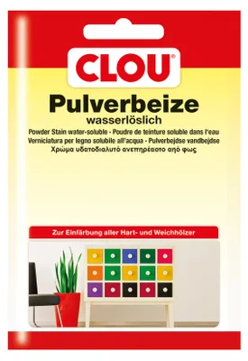 Produktbild von Clou Pulverbeize 5 g nussbaum hell