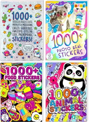 Produktbild von Crayola - Creations Album Assorted 4x Books 1000+ Stickers