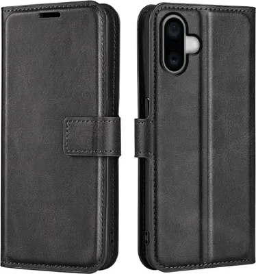 Produktbild von iPhone 16 Plus Hülle - Coverup Deluxe Klapphülle - Schwarz