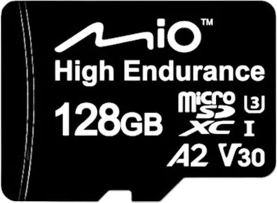 Produktbild von MIO High Endurance microSD 128GB, A2, U3/V30