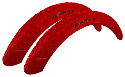 Produktbild von 2x Kenda Krackpot BMX Reifen 20 x 1.95 - 50-406  Rot