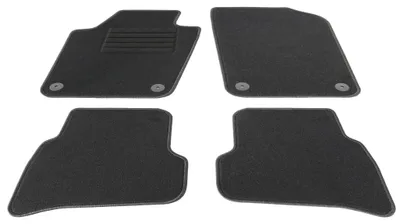 Fußmatten Set für VW Polo 6R, Bj. 6/2009-8/2017, schwarz