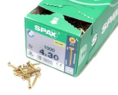 Produktbild von SPAX Senkkopfschraube YELLOX Vollgewinde PZ 4,0x30