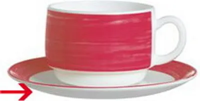 Produktbild von 6x Kaffeeuntertasse 14 cm Speiseteller,  Teller