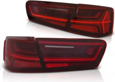Produktbild von LED Lightbar Rückleuchten für Audi A6 4G C7 Limo 11-14 Rot dynamischer Blinker