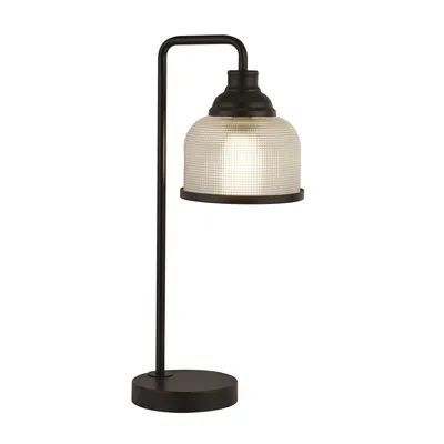 Produktbild von Tischleuchte, Stahl schwarz, Glas , H 45 cm