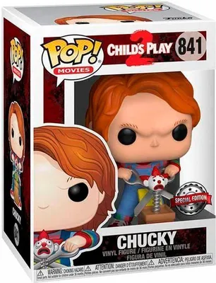 Produktbild von Chucky, exklusive Figura-POP-Puppe aus „Chucky - Die Mörderpuppe 2“