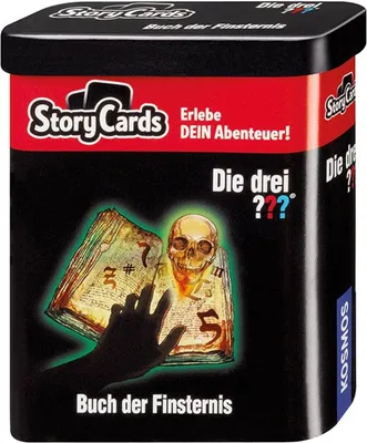 A tin box for a board game or card game.