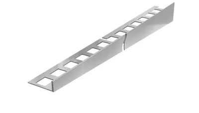 Obrázek produktu pro KP4 spádová lišta ACARA, orientace levá, nerez V2A kartáč, 10 mm, 2 m