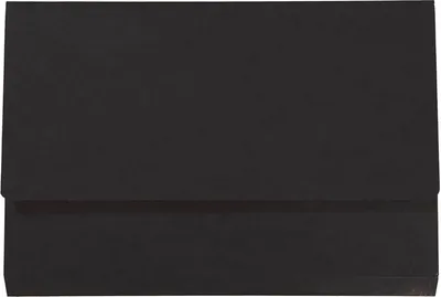 Produktbild von Dokumentenmap 265 g/m² Foolscap - schwarz - 10 Stück
