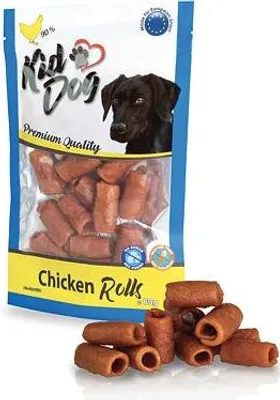 Produktbild von KIDDOG Hühner-Snacks, geschnitten, 80 g