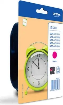 Produktbild von Brother LC125XLM - Sehr hohe Ergiebigkeit - Magenta - original - Blisterverpackung - Tintenpatrone - für Brother DCP-J4110DW, MFC-J4410DW, MFC-J4510DW, MFC-J6520DW, MFC-J6720DW, MFC-J6920DW