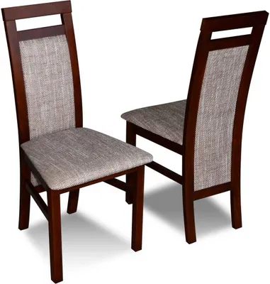 Image de Chaise sans accoudoirs, fauteuil, rembourrage, bois, textile, bois, fauteuil