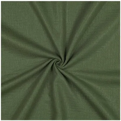 Glitzer Musselin Stoff 50x136cm uni Oeko-Tex Double Gauze Windeltuch Mulltuch Baumwolle pistaziengruen