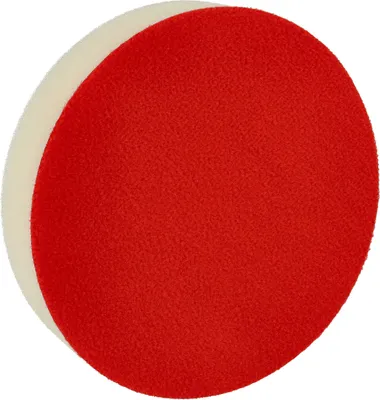 Produktbild von vhbw Polierschwamm kompatibel mit Makita Exzenter- & Schwingschleifer - 13 cm Durchmesser, weiß, rot