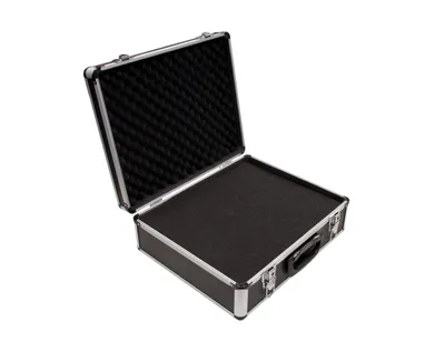 Produktbild von PeakTech P 7305 – Universalkoffer für Messgeräte (405×330×150 mm), abschließbar, mit Würfelschaumstoff & robustem Hartschalengehäuse