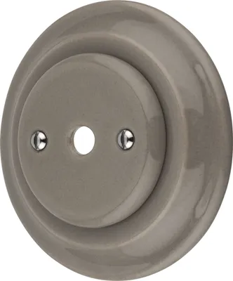 Image de Porcelaine encastrée Sortie de câble rétro I PR1 gris-beige