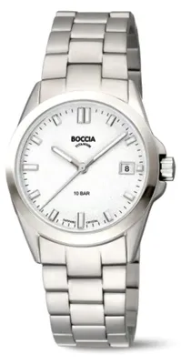 Produktbild von Boccia 3386-02 Titan-Damenuhr Quarz mit Saphirglas 10 bar