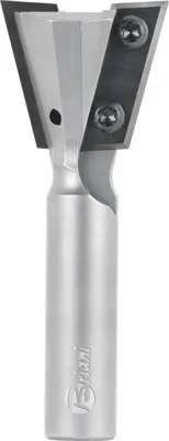 Produktbild von Zinkenfräser mit Wendemesser, 5°/10°/15°- Hartmetall Rechtslauf Schneide 2